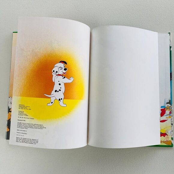 Walt Disney One Hundred and One Dalmations Hard Back Book Vintage 1992 NM - Picture 3 of 5